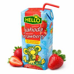 Hello Mini Jahoda 250 ml